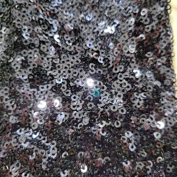 Blue Sequin Dress - Picture 7 of 8